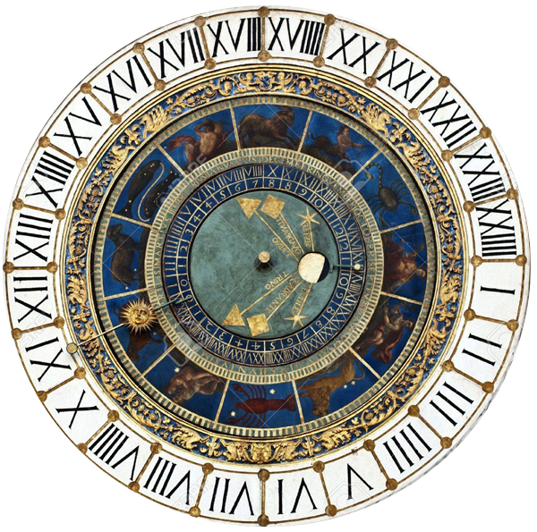 Roman Numerals on Clock Dials.