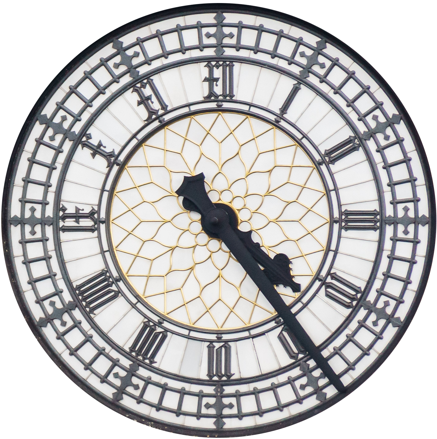 Roman Numerals on Clock Dials.