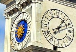 Roman Numerals on Clock Dials.