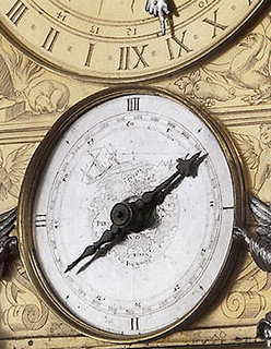  Roman numerals on an 'Italian time' lantern clock c.1580,