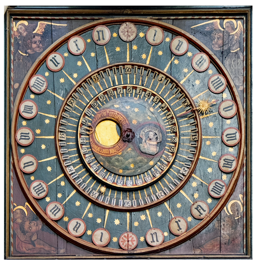 Roman Numerals on Clock Dials.